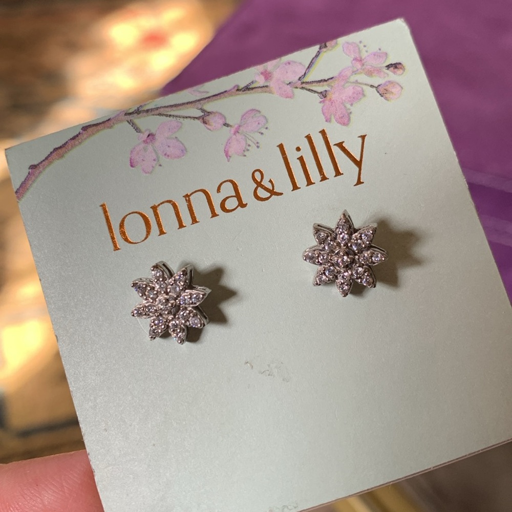 Ionna & lilly flower burst earrings